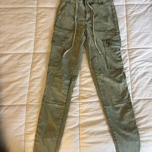Olive Green Cargo Pants